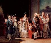 Francisco Goya The Family of Charles USA oil painting reproduction